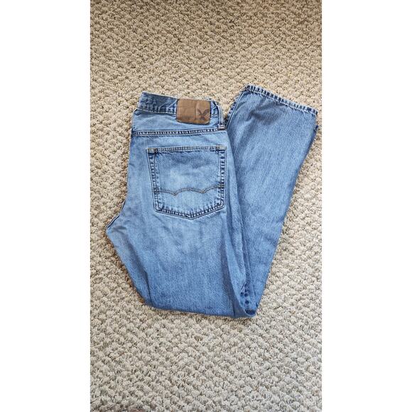 American Eagle Outfitters Relaxed Straight 31/32 Jeans - Picture 1 of 9